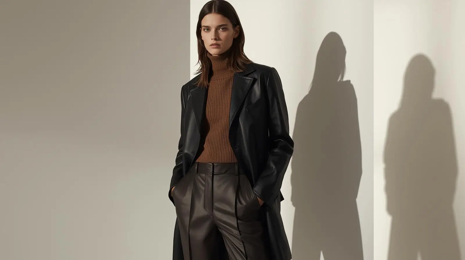 Leather as a Statement Texture